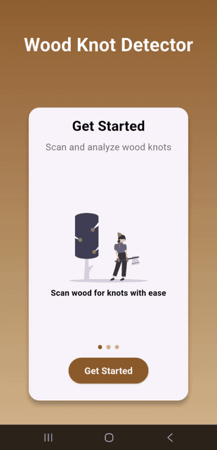 Wood Knot Detection App